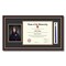 ArtToFrames 11x14 inch Diploma Frame with 5x7 Inch Image Opening and Tassel Opening - Framed with Black and Gold Mats, Comes with Regular Acrylic and Sawtooth Hanger for Wall Hanging (DIT-11x14)